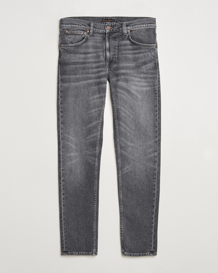 Herren | Jeans | Nudie Jeans | Lean Dean Jeans Grey Hurricane