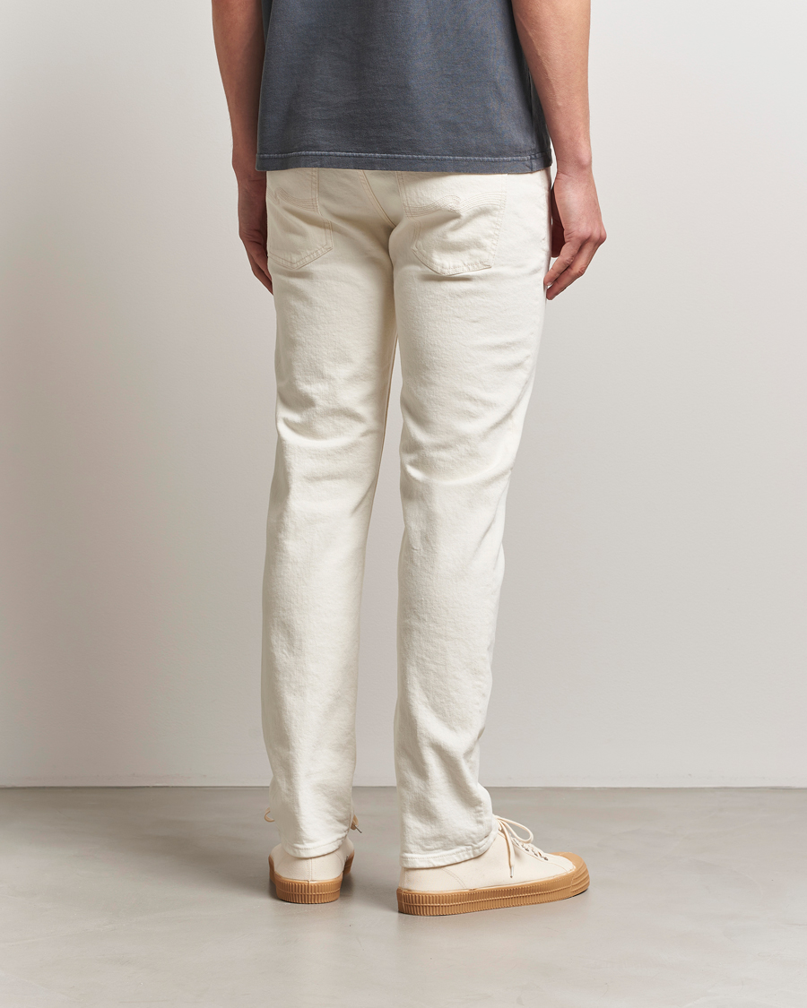 Herren | Jeans | Nudie Jeans | Solid Ollie Jeans Ivory