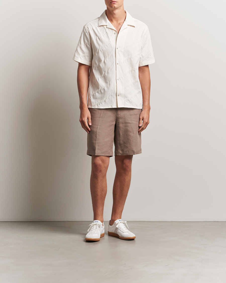 Herren | Hemden | J.Lindeberg | Donso Stretch Texture Shirt Moonbeam