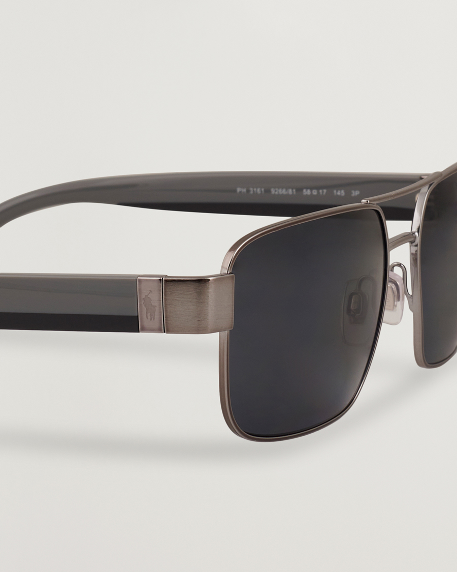 Herren | Sonnenbrillen | Polo Ralph Lauren | 0PH3161 Polarized Sunglasses Brushed Gunmetal