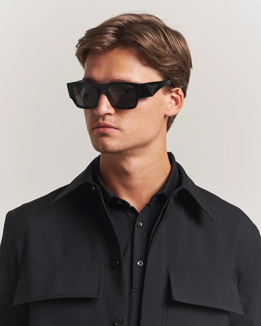 Herren | Sonnenbrillen | Prada Eyewear | Prada 0PR 10ZS Sunglasses Black