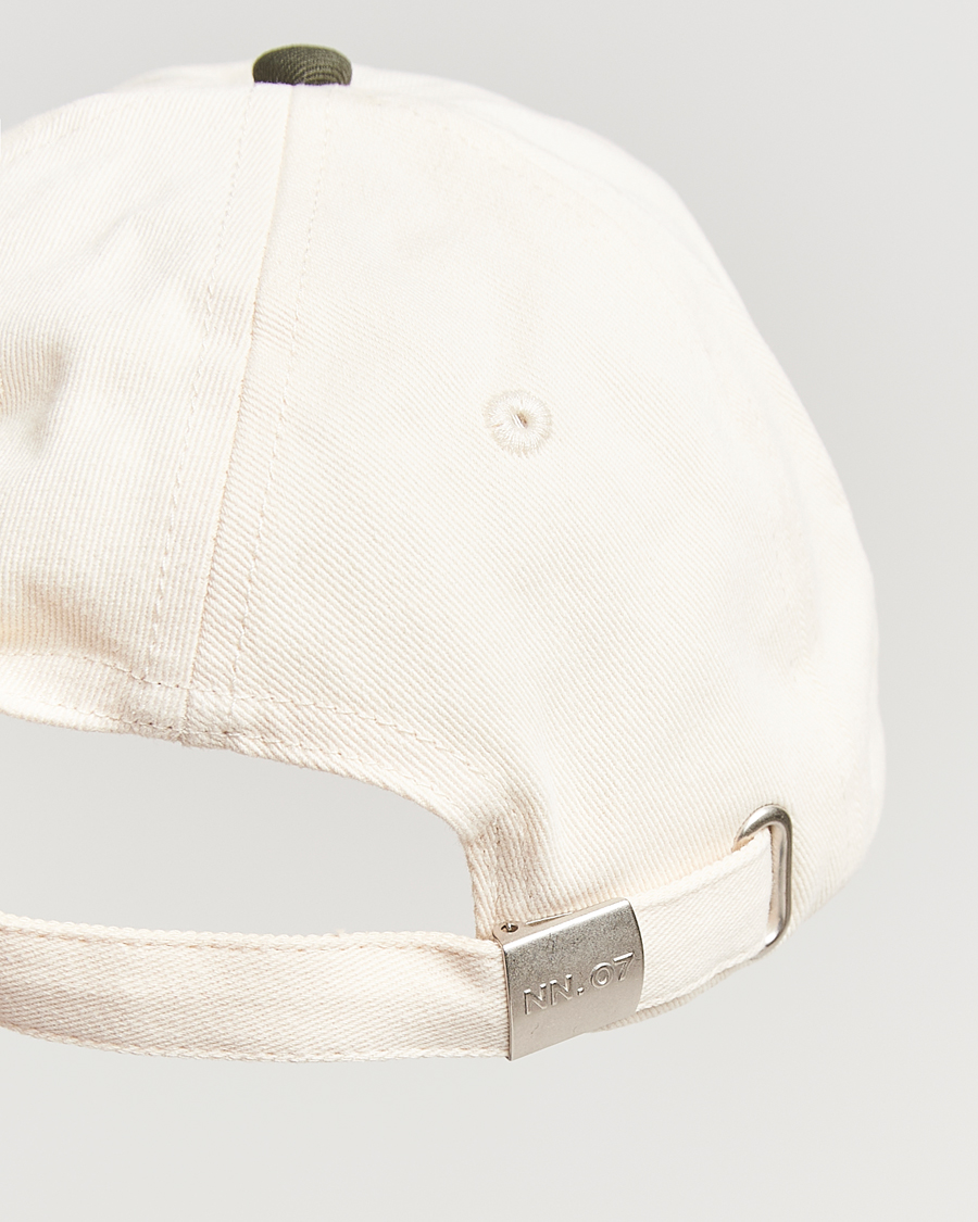 Herren | Hüte & Mützen | NN07 | Logo Cap Croc Green/Off White