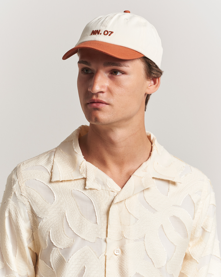 Herren | Hüte & Mützen | NN07 | Logo Cap Caramel/Off White