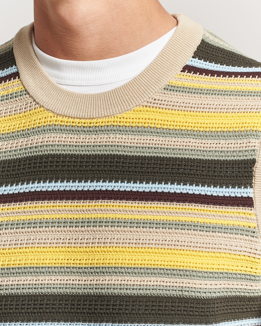 Herren | Pullover | NN07 | Huxley Knitted Striped Vest Multi