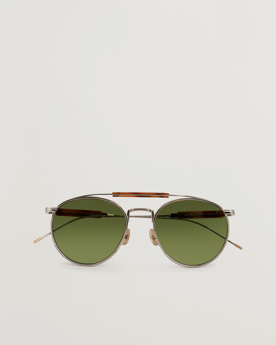 Herren | Brunello Cucinelli 0BC2004ST Sunglasses Silver | Brunello Cucinelli | 0BC2004ST Sunglasses Silver