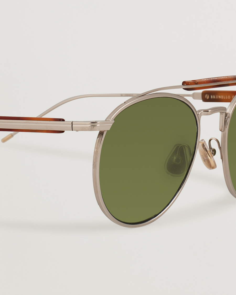 Herren | Brunello Cucinelli 0BC2004ST Sunglasses Silver | Brunello Cucinelli | 0BC2004ST Sunglasses Silver