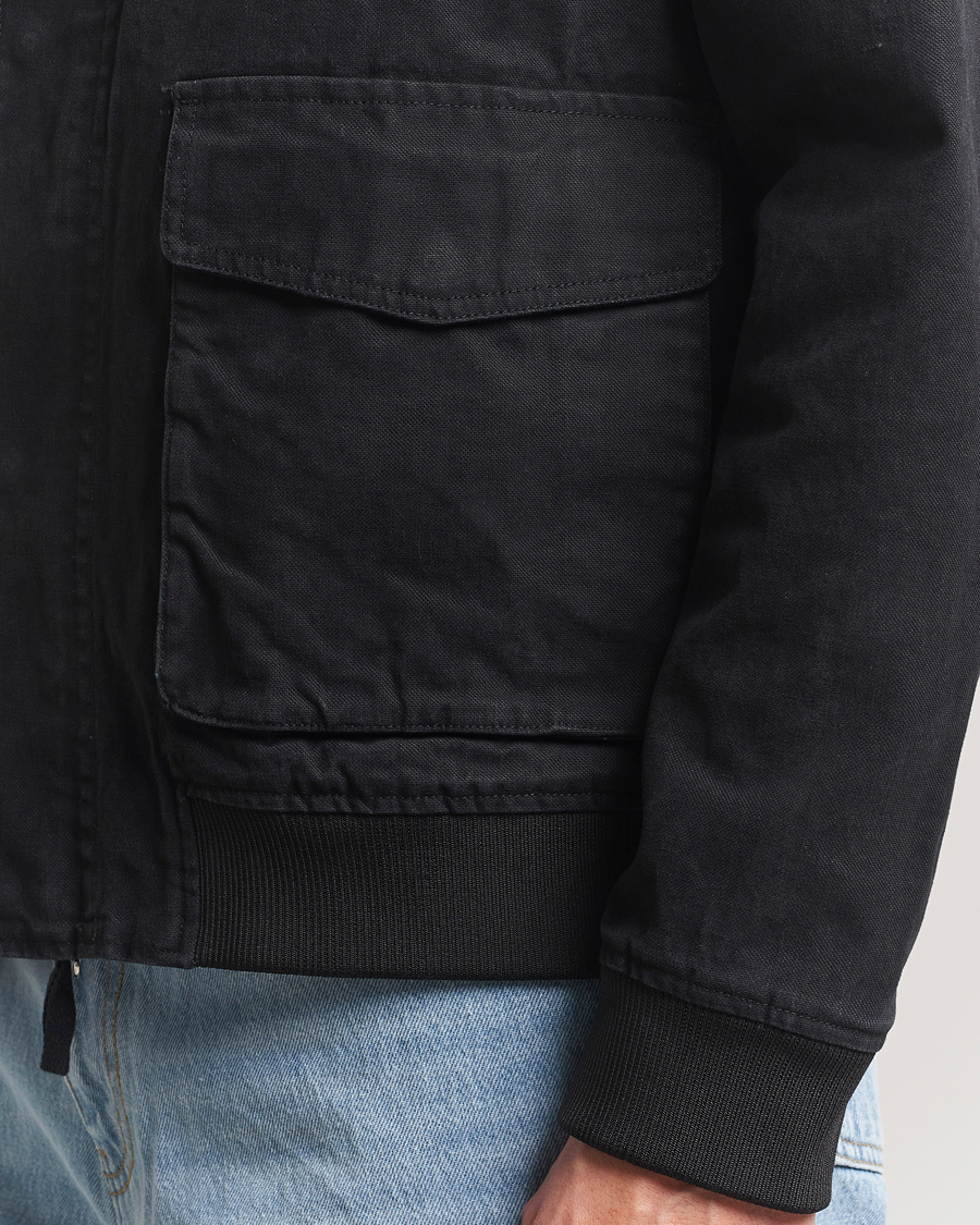 Herren | Jacken | A Day's March | Bader Cotton Flight Jacket Black