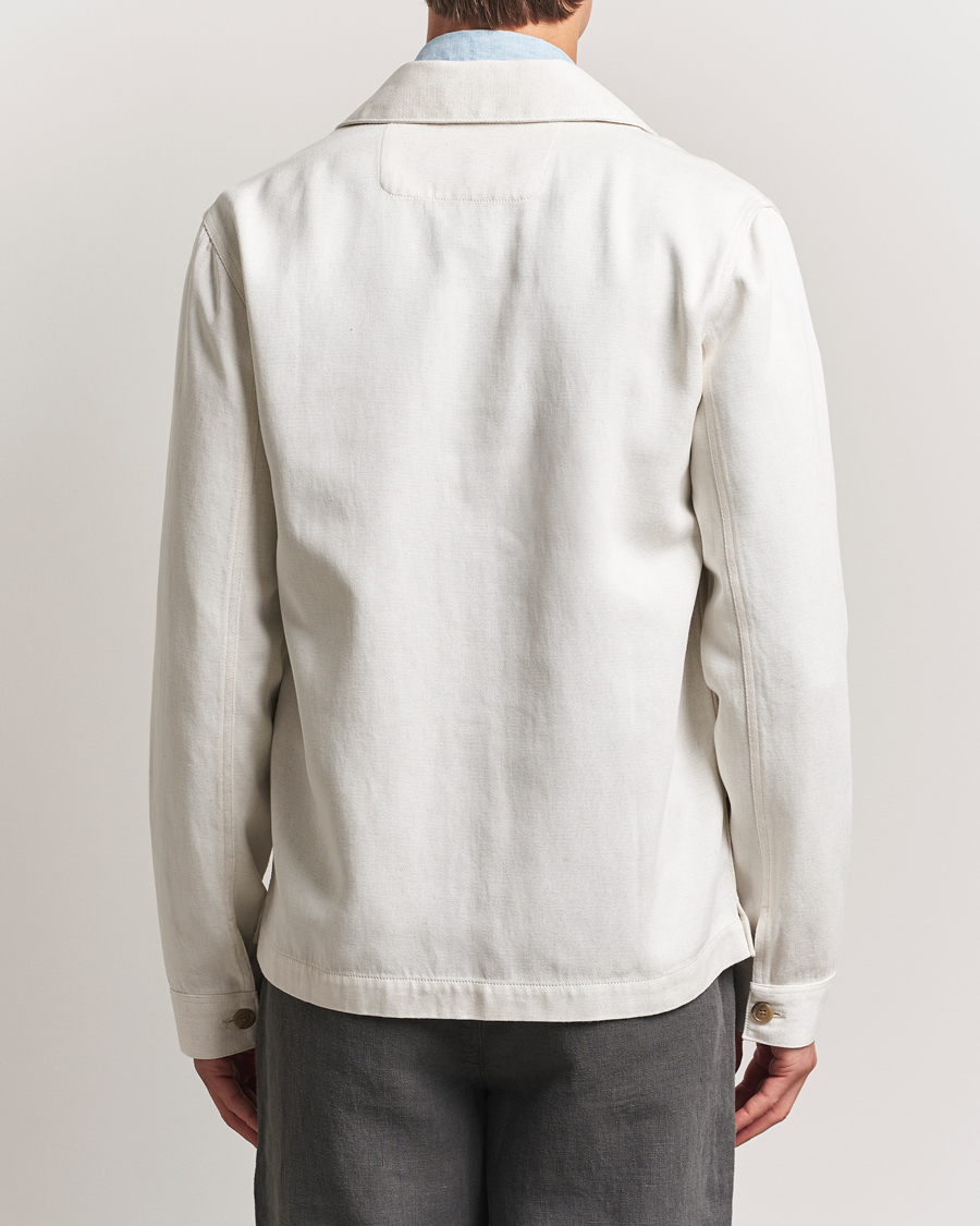 Herren | Jacken | A Day's March | Imola Hemp Overshirt Ecru