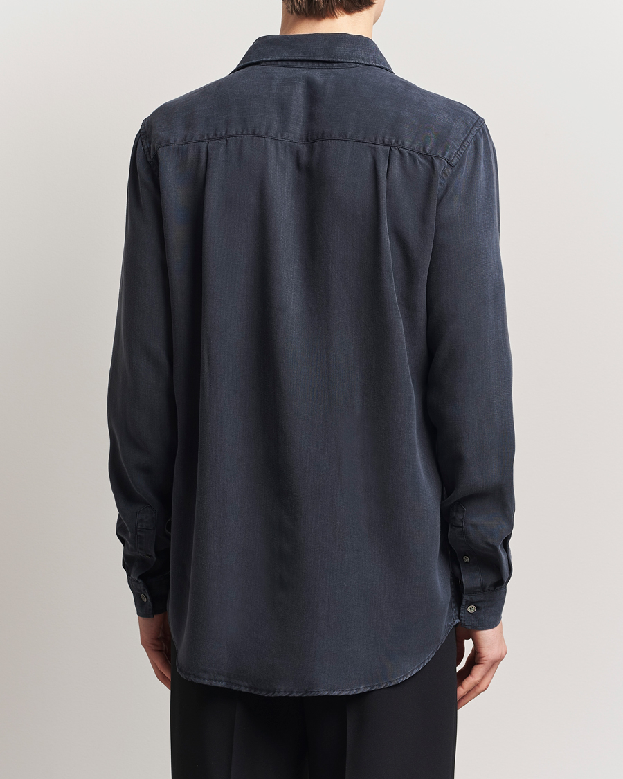 Herren | Hemden | A Day's March | Daintree Lyocell Shirt Navy