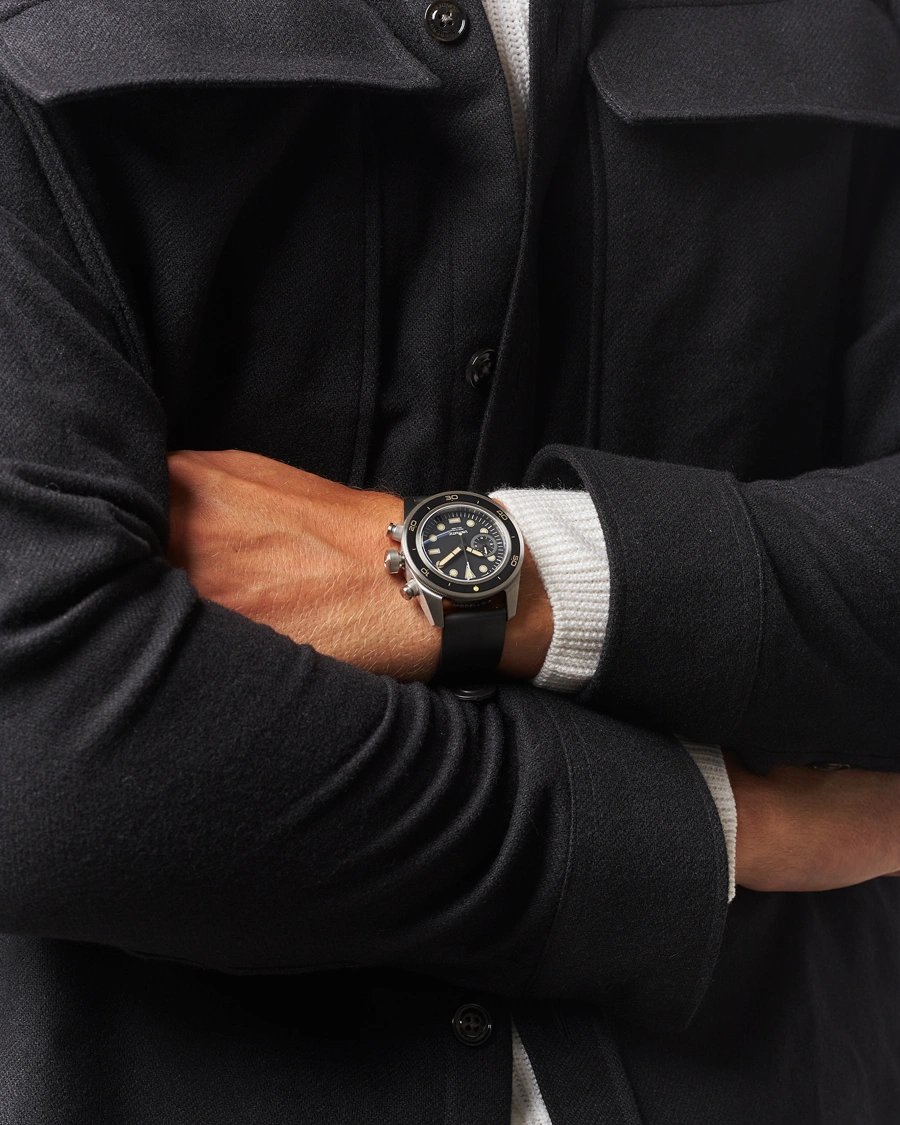 Herren | UNIMATIC U3 Heritage Chronograph Diver Black | UNIMATIC | U3 Heritage Chronograph Diver Black