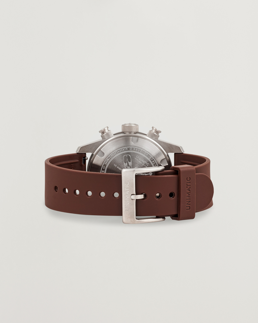 Herren | UNIMATIC U3 Heritage Chronograph Diver Dark Brown | UNIMATIC | U3 Heritage Chronograph Diver Dark Brown