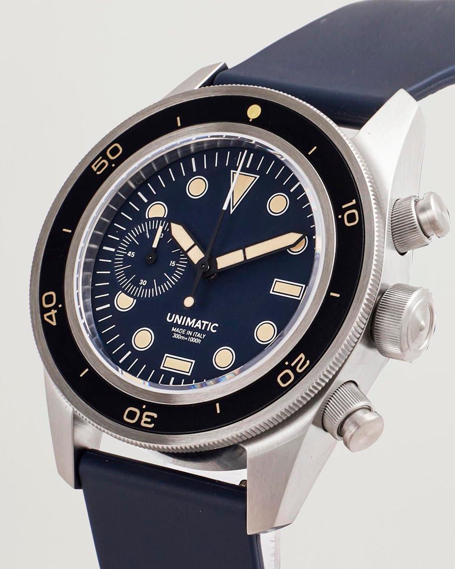 Herren | UNIMATIC U3 Heritage Chronograph Diver Blue | UNIMATIC | U3 Heritage Chronograph Diver Blue