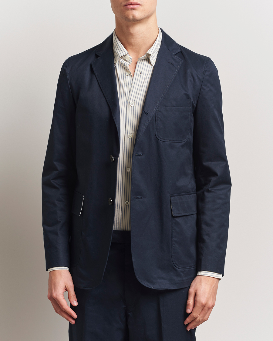 Herren | Sakkos | BEAMS PLUS | Cotton Twill Blazer Navy