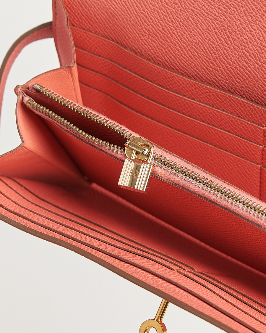 Herren | Gifts for Her | Hermès Pre-Owned | Kelly Wallet Epsom Leather Pink