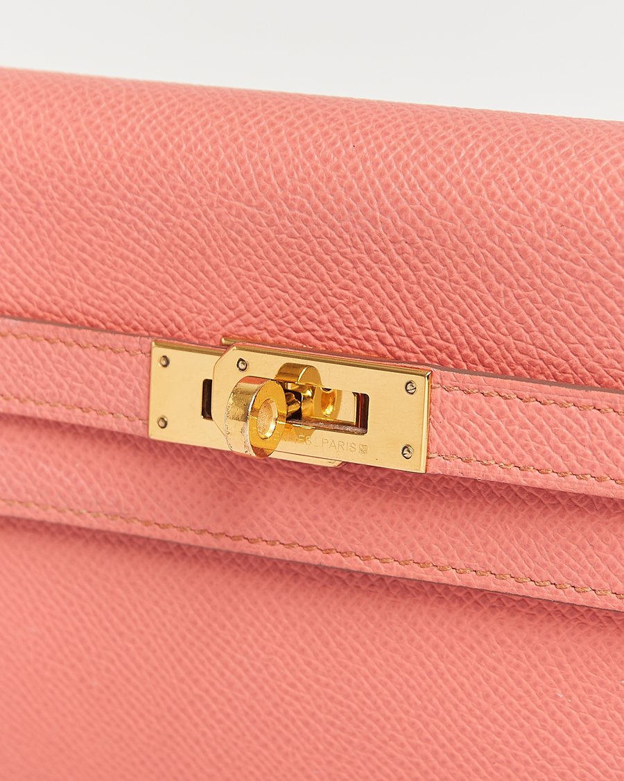 Herren | Gifts for Her | Hermès Pre-Owned | Kelly Wallet Epsom Leather Pink