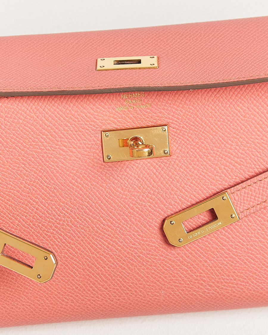 Herren | Gifts for Her | Hermès Pre-Owned | Kelly Wallet Epsom Leather Pink