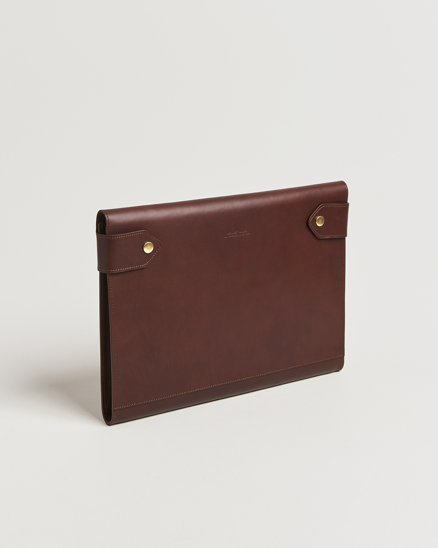 Herren | Taschen | Bennett Winch | Large Leather Folio Brown