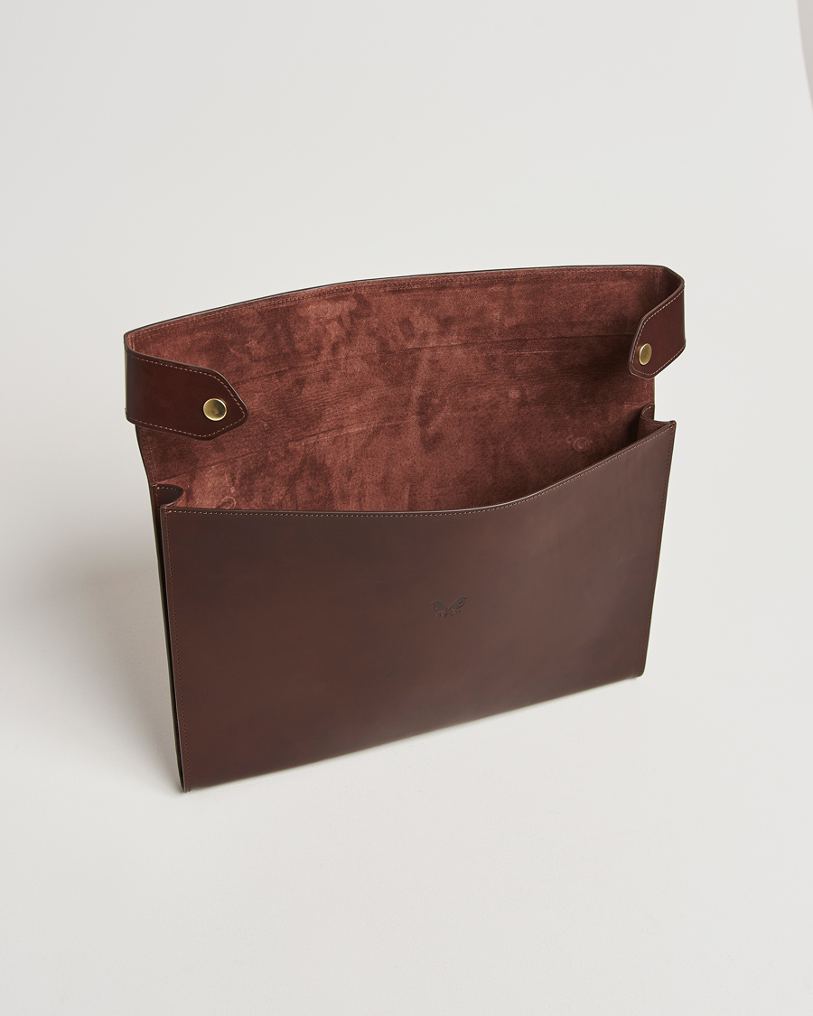 Herren | Taschen | Bennett Winch | Large Leather Folio Brown