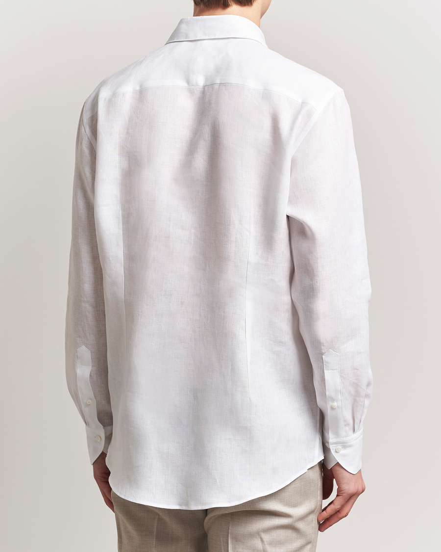 Herren | Hemden | Stenströms | 1899 Linen Shirt White
