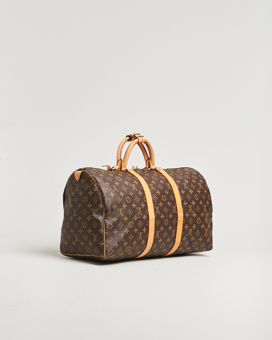 Herren | Pre-Owned & Vintage Bags | Louis Vuitton Pre-Owned | Keepall 50 Monogram