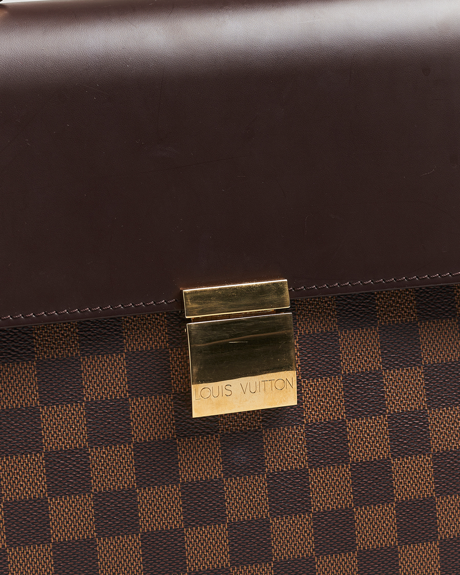 Herren | Pre-Owned & Vintage Bags | Louis Vuitton Pre-Owned | Altona GM Briefcase Damier Ebene