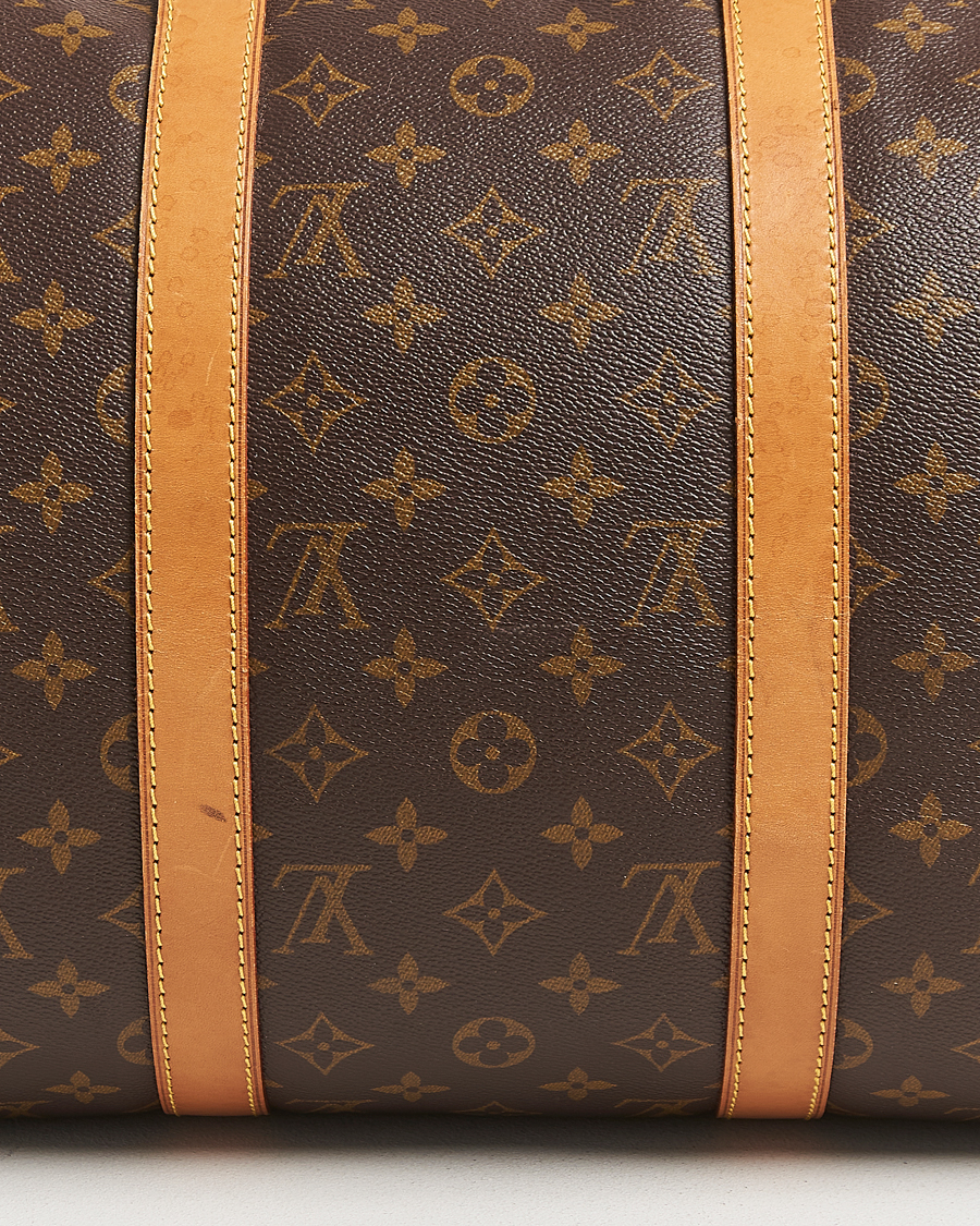 Herren | Pre-Owned & Vintage Bags | Louis Vuitton Pre-Owned | Keepall 50 Monogram