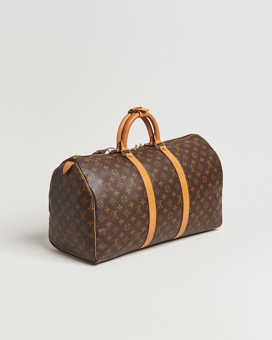 Herren | Pre-Owned & Vintage Bags | Louis Vuitton Pre-Owned | Keepall 50 Monogram
