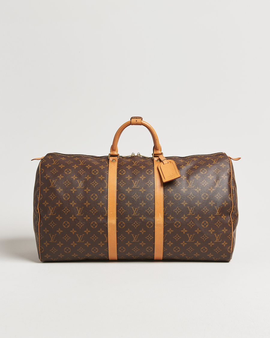Herren | Pre-Owned & Vintage Bags | Louis Vuitton Pre-Owned | Keepall 55 Monogram