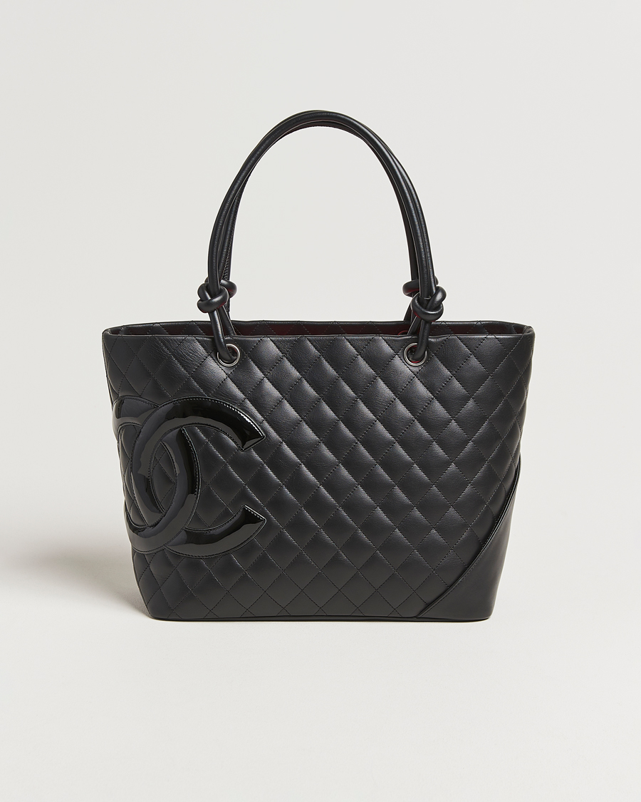 Herren | Gifts for Her | Chanel Pre-Owned | Cambon Ligne Tote Bag Medium Black