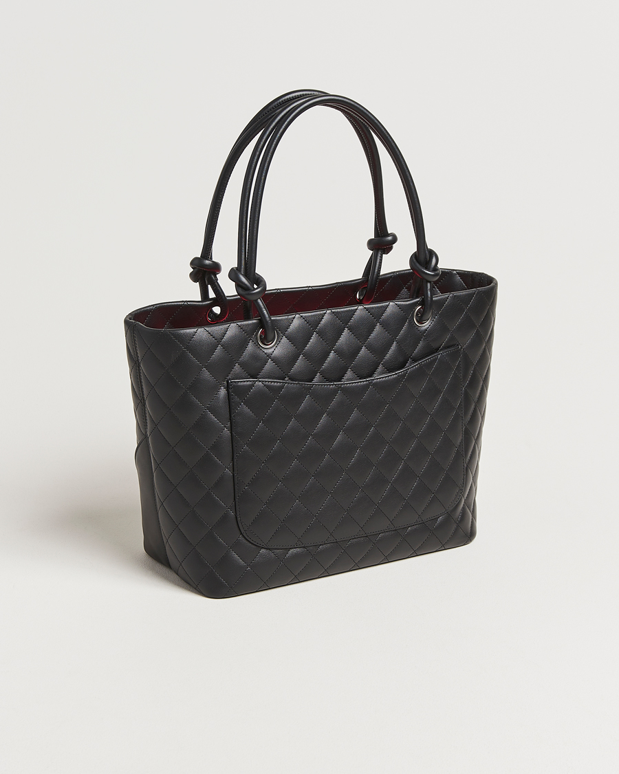 Herren | Gifts for Her | Chanel Pre-Owned | Cambon Ligne Tote Bag Medium Black