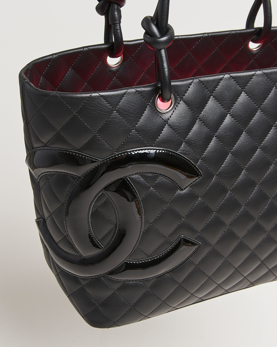 Herren | Gifts for Her | Chanel Pre-Owned | Cambon Ligne Tote Bag Medium Black