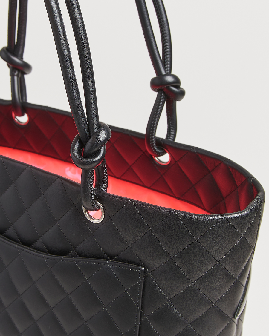 Herren | Gifts for Her | Chanel Pre-Owned | Cambon Ligne Tote Bag Medium Black