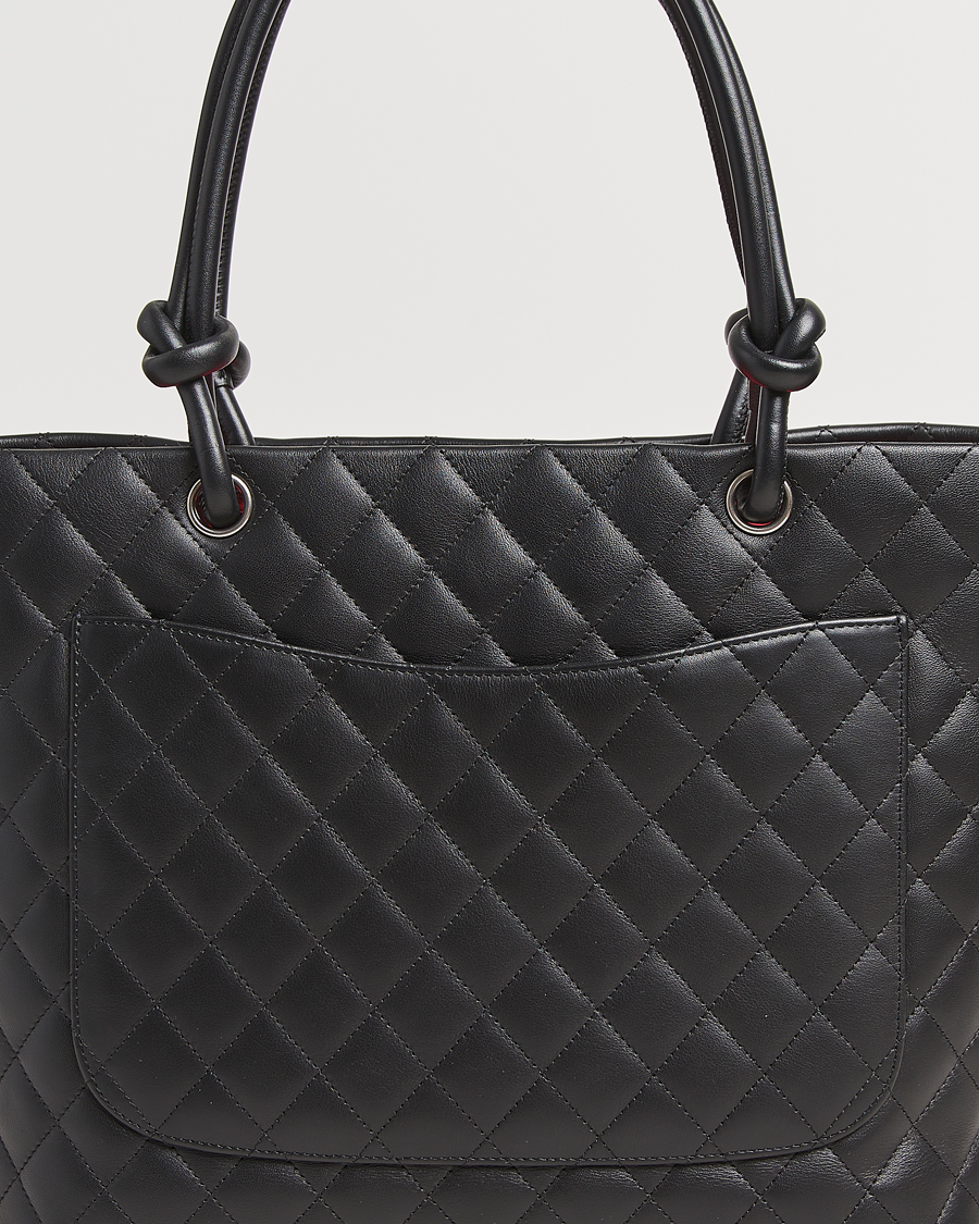 Herren | Gifts for Her | Chanel Pre-Owned | Cambon Ligne Tote Bag Medium Black