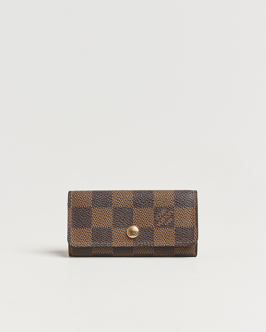 Herren | Pre-Owned & Vintage Bags | Louis Vuitton Pre-Owned | Key Holder Damier Ebene