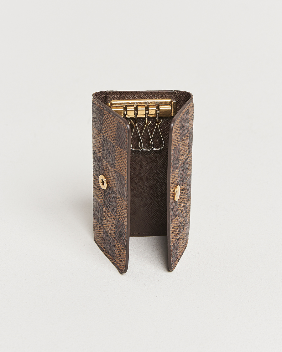 Herren | Pre-Owned & Vintage Bags | Louis Vuitton Pre-Owned | Key Holder Damier Ebene