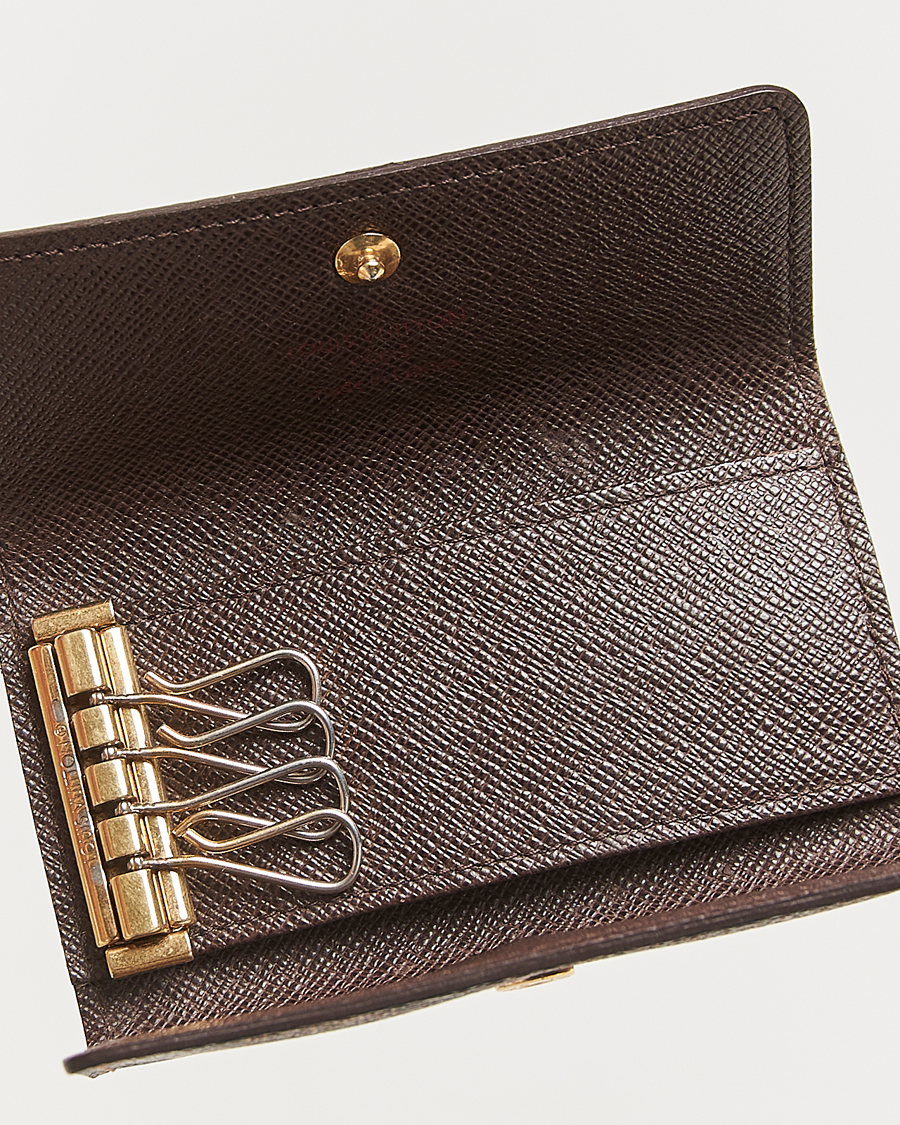 Herren | Pre-Owned & Vintage Bags | Louis Vuitton Pre-Owned | Key Holder Damier Ebene