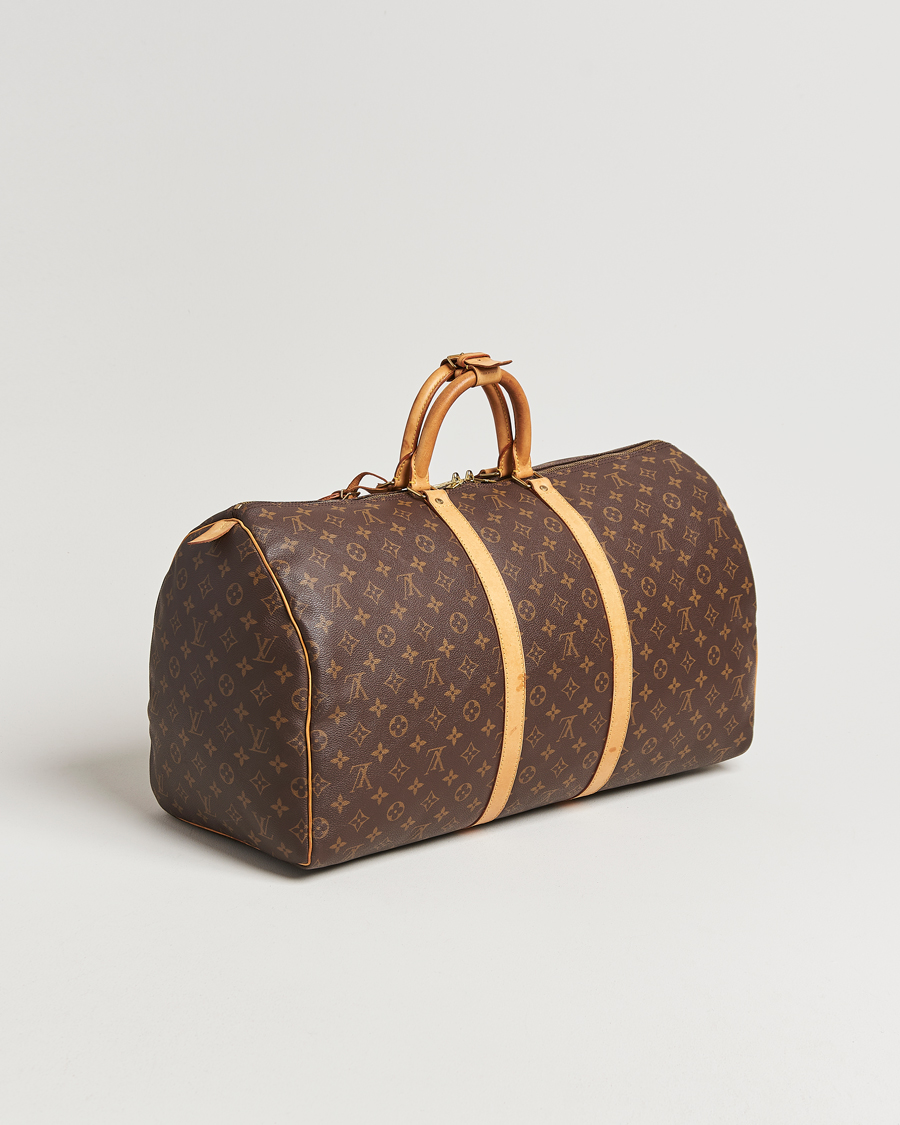 Herren | Pre-Owned & Vintage Bags | Louis Vuitton Pre-Owned | Keepall 55 Monogram