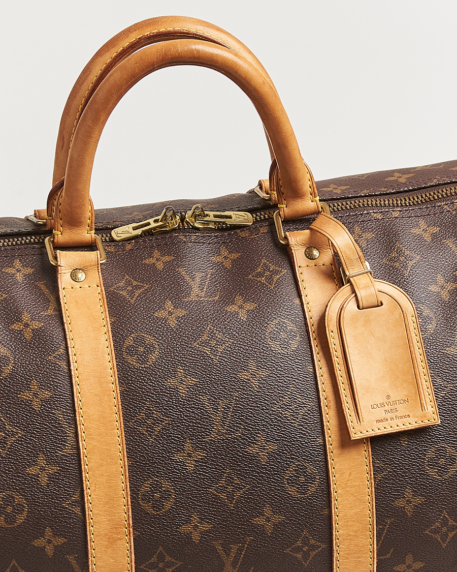Herren | Pre-Owned & Vintage Bags | Louis Vuitton Pre-Owned | Keepall 55 Monogram