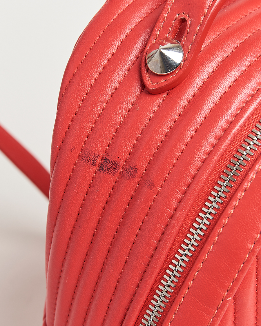 Herren | Pre-Owned & Vintage Bags | Fendi Pre-Owned | Calfskin Backpack Red