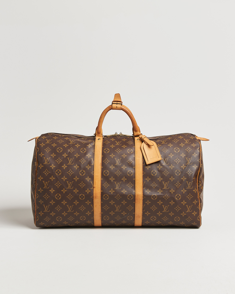 Herren | Pre-Owned & Vintage Bags | Louis Vuitton Pre-Owned | Keepall 55 Monogram