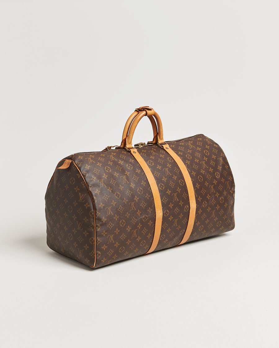 Herren | Pre-Owned & Vintage Bags | Louis Vuitton Pre-Owned | Keepall 55 Monogram