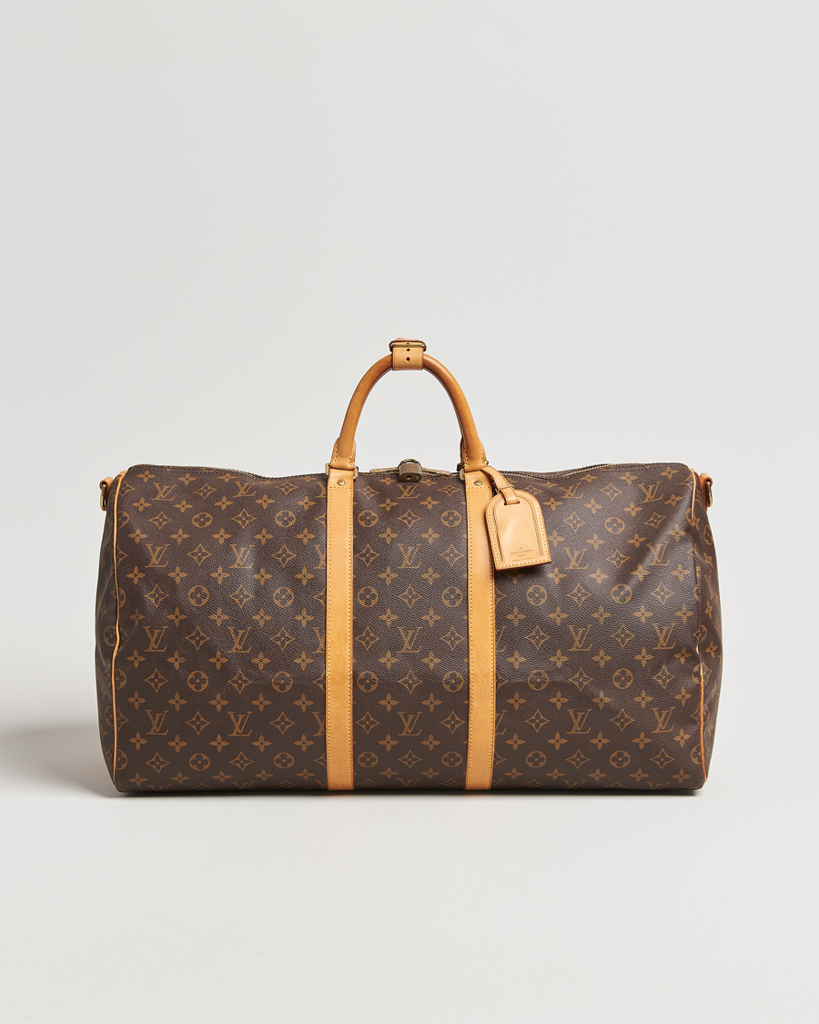 Herren | Pre-Owned & Vintage Bags | Louis Vuitton Pre-Owned | Keepall Bandoulière 55 Monogram