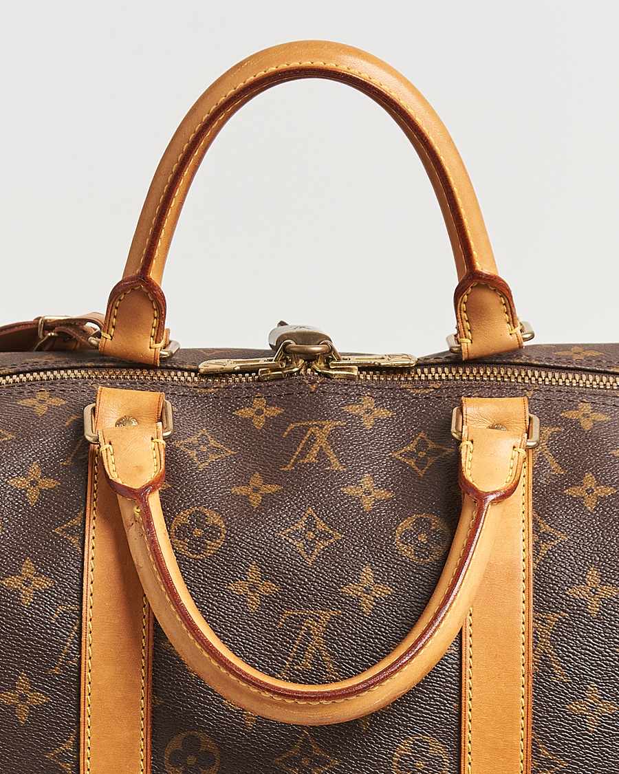 Herren | Pre-Owned & Vintage Bags | Louis Vuitton Pre-Owned | Keepall Bandoulière 55 Monogram