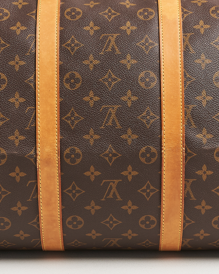 Herren | Pre-Owned & Vintage Bags | Louis Vuitton Pre-Owned | Keepall Bandoulière 55 Monogram