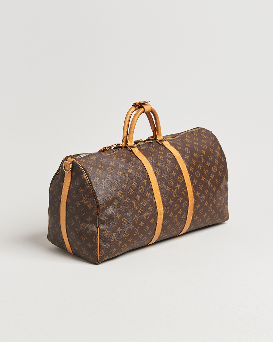Herren | Pre-Owned & Vintage Bags | Louis Vuitton Pre-Owned | Keepall Bandoulière 55 Monogram