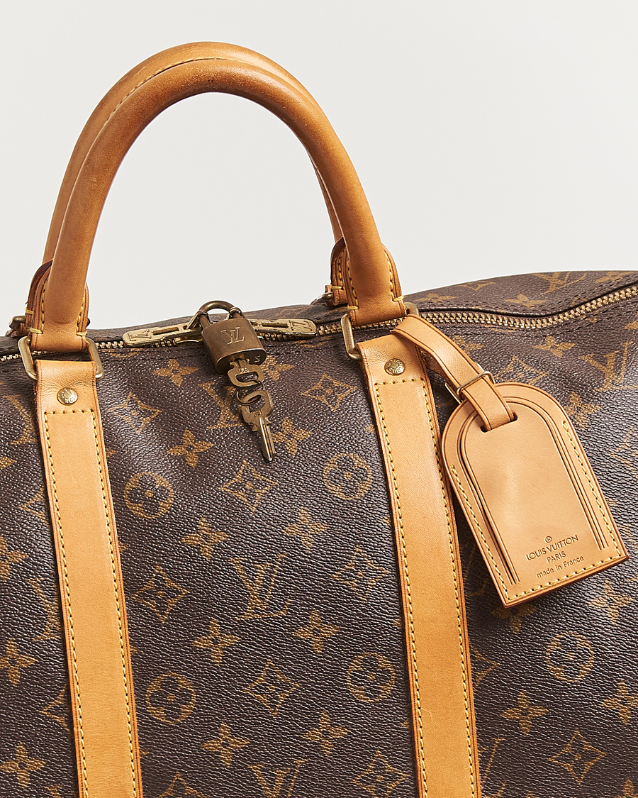 Herren | Pre-Owned & Vintage Bags | Louis Vuitton Pre-Owned | Keepall Bandoulière 55 Monogram