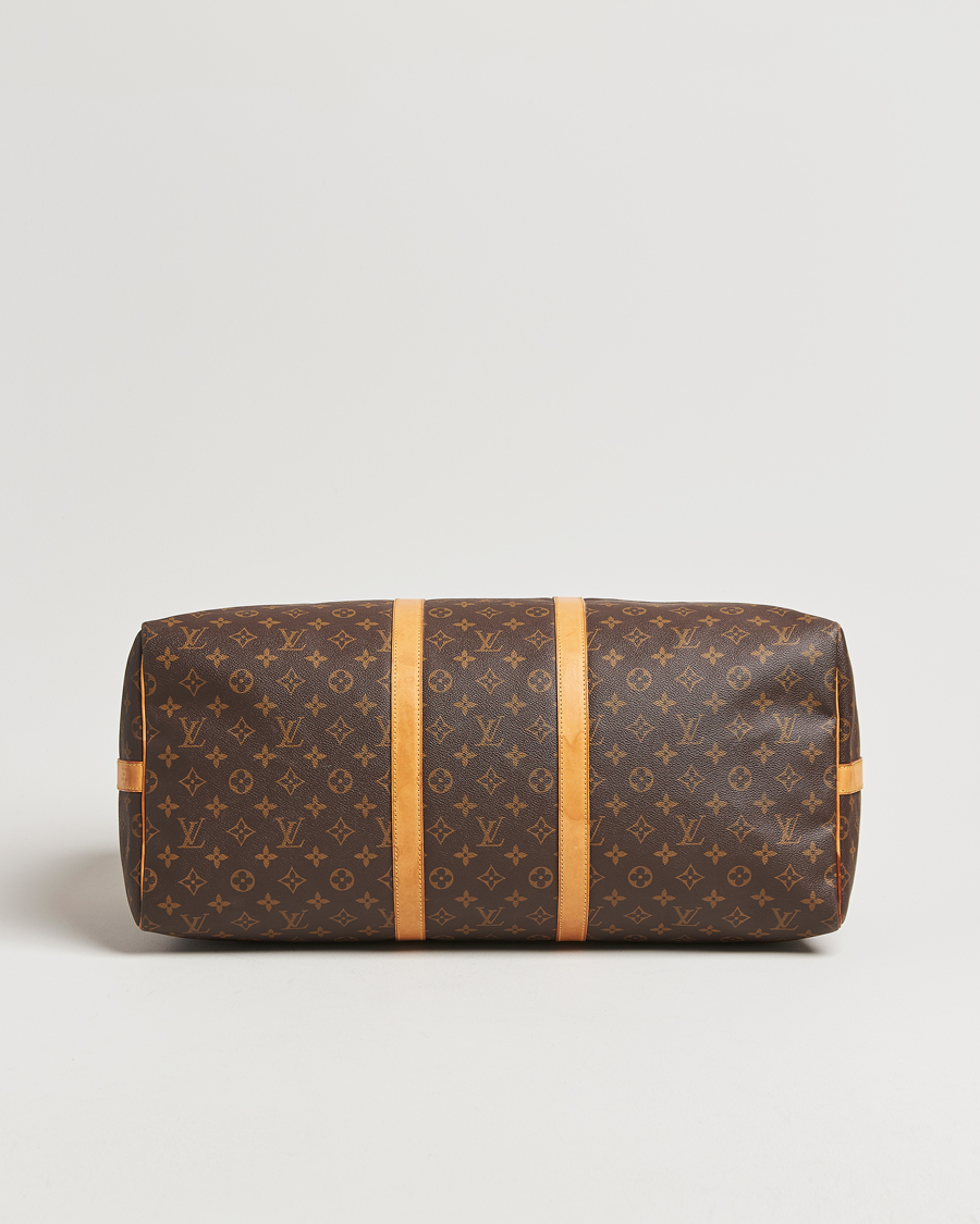 Herren | Pre-Owned & Vintage Bags | Louis Vuitton Pre-Owned | Keepall Bandoulière 55 Monogram