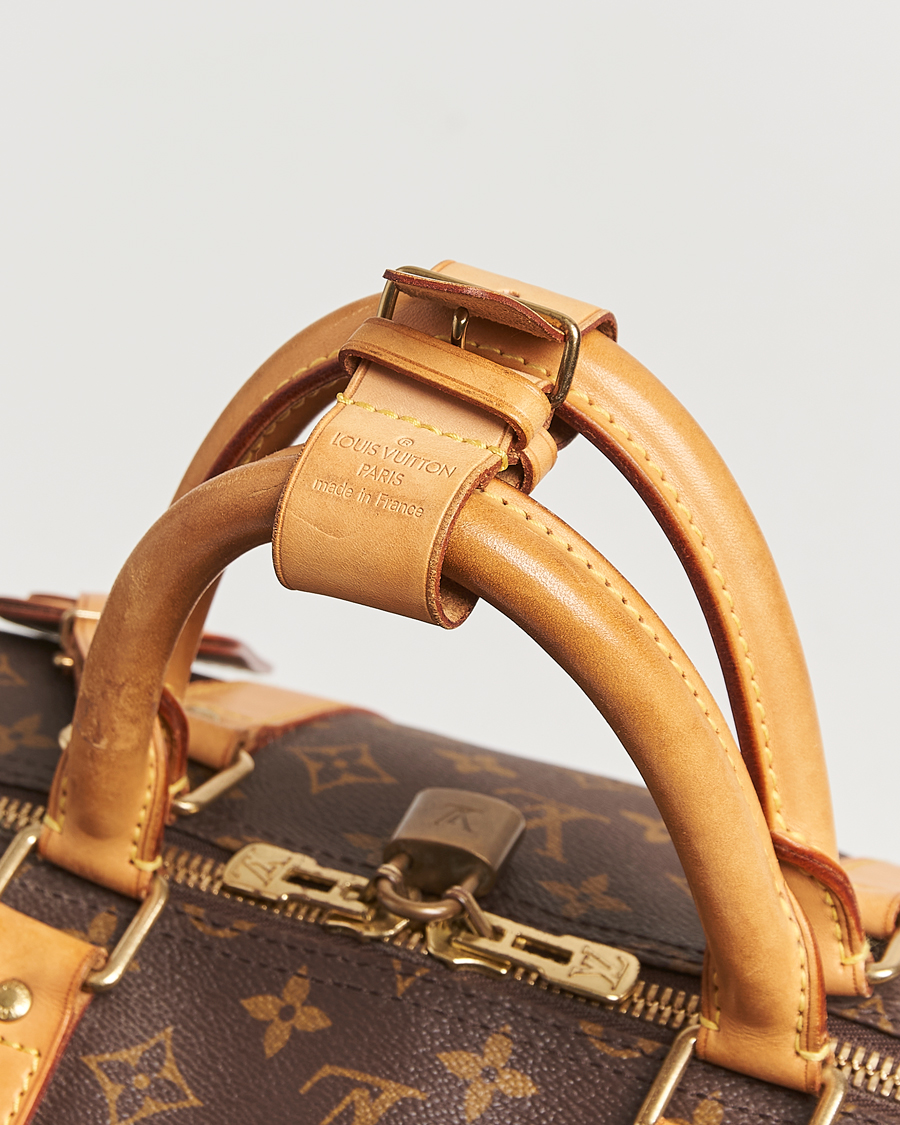 Herren | Pre-Owned & Vintage Bags | Louis Vuitton Pre-Owned | Keepall Bandoulière 55 Monogram