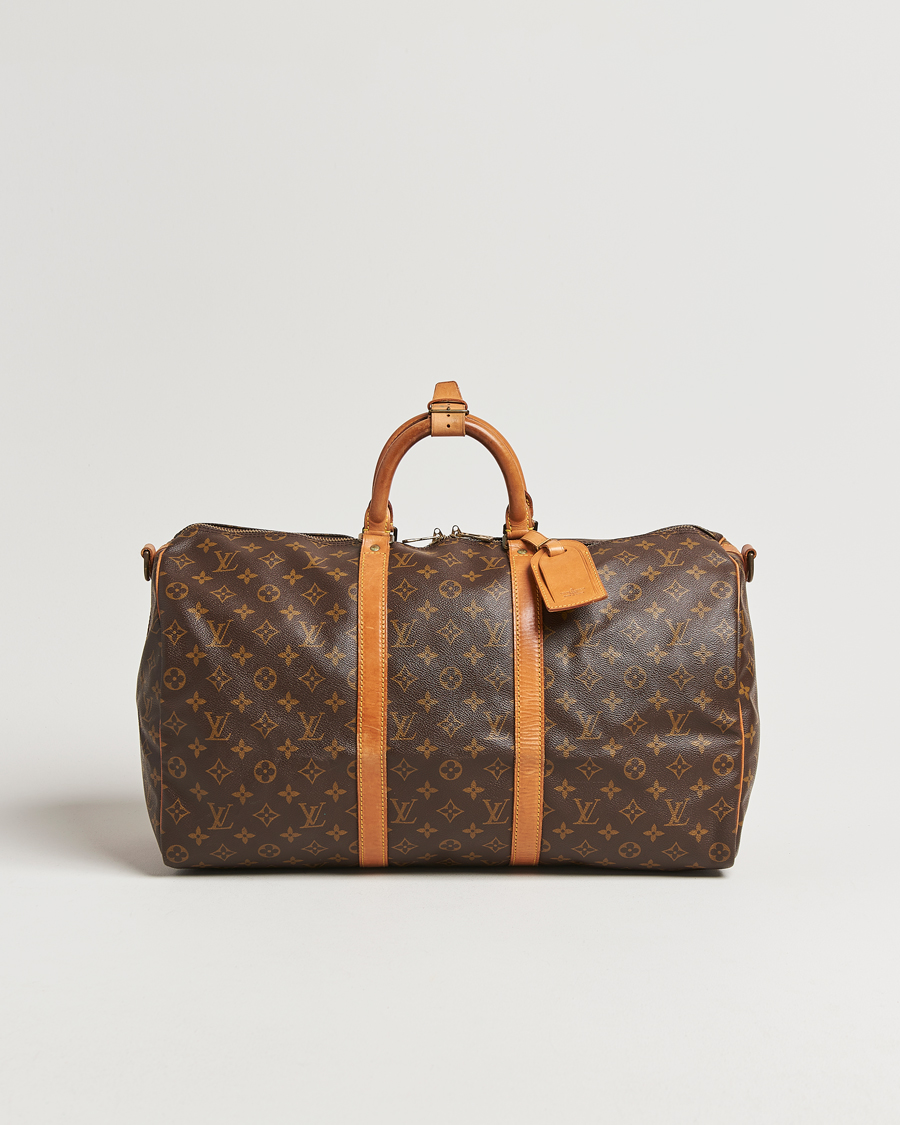 Herren | Pre-Owned & Vintage Bags | Louis Vuitton Pre-Owned | Keepall Bandoulière 50 Monogram