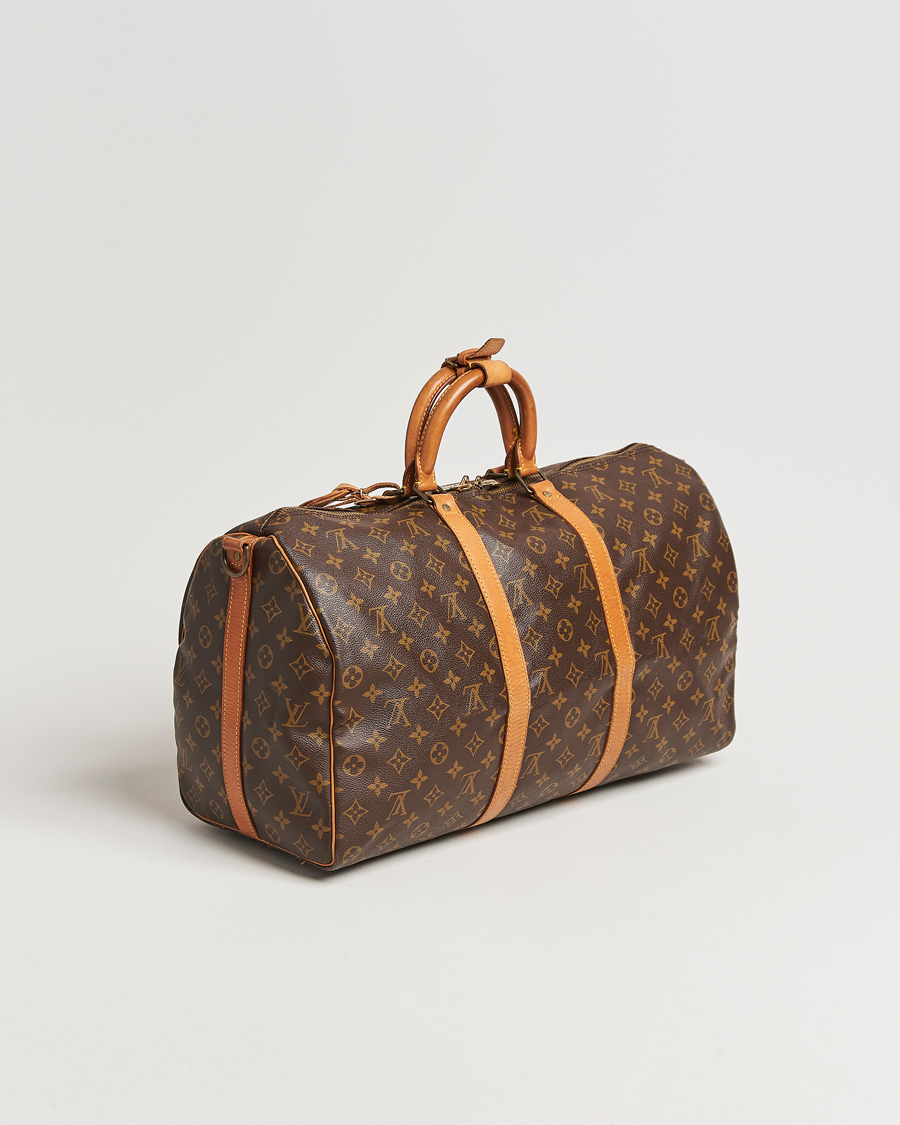 Herren | Pre-Owned & Vintage Bags | Louis Vuitton Pre-Owned | Keepall Bandoulière 50 Monogram